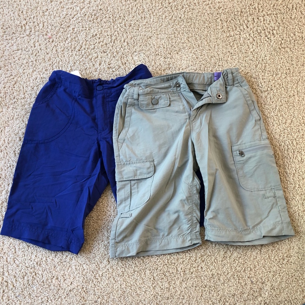 Girls Hiking Shorts Set of 2 size 7-8